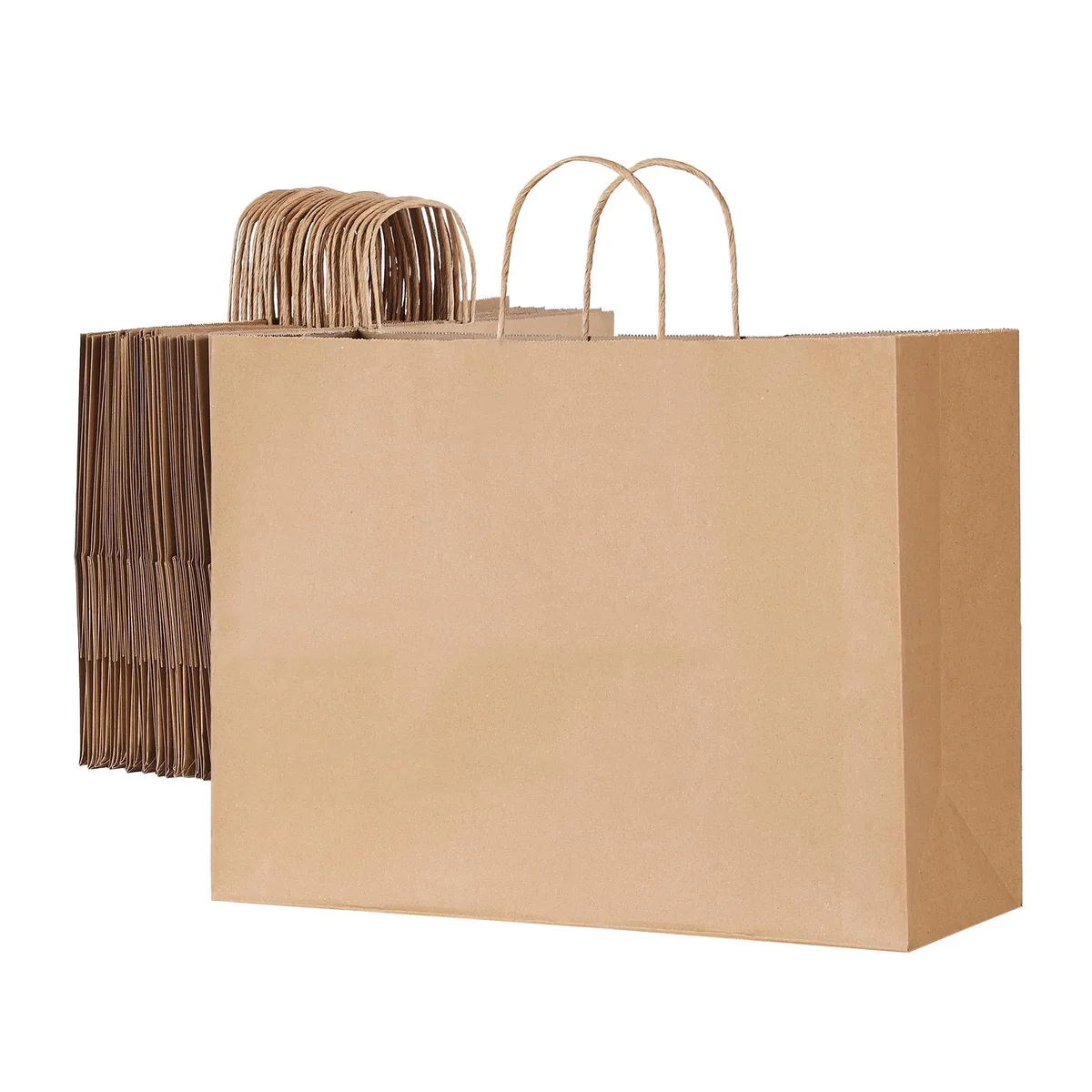 VEVOR VEVOR Kraft Paper Bags 50-Pack 16x6x12 in — product photo