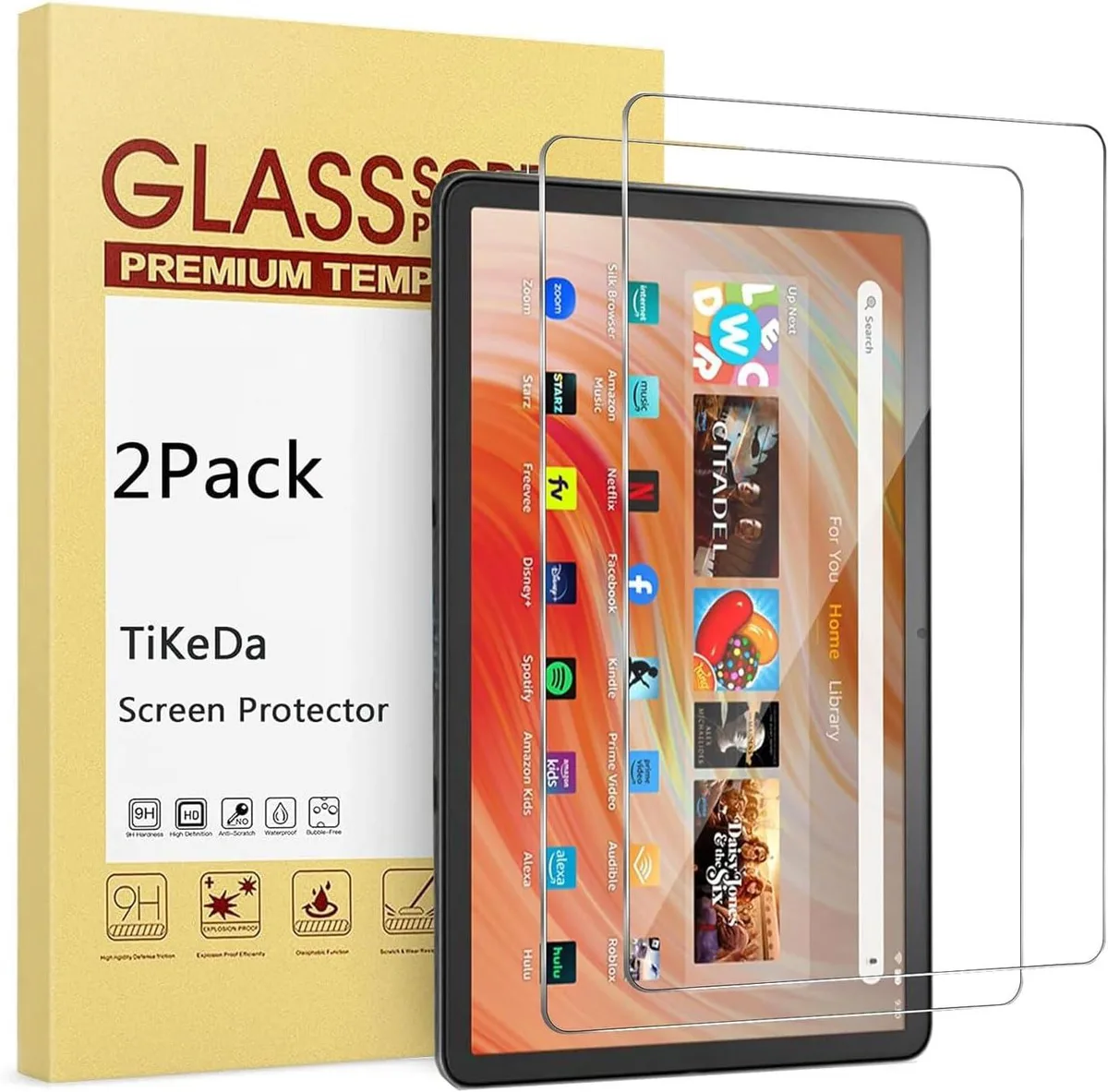 Leelbox Leelbox 2-Pack Screen Protector 10.1 inch accessory — product photo