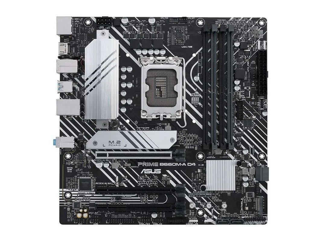 ASUS ASUS PRIME B660M-A D4 Intel motherboard DDR4 128GB Micro ATX LGA 1700 — product photo