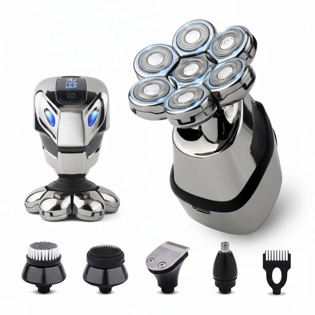 The Perfect Part The Perfect Part 7D Cordless Shaver Silver 9200RPV IPX7 — product photo