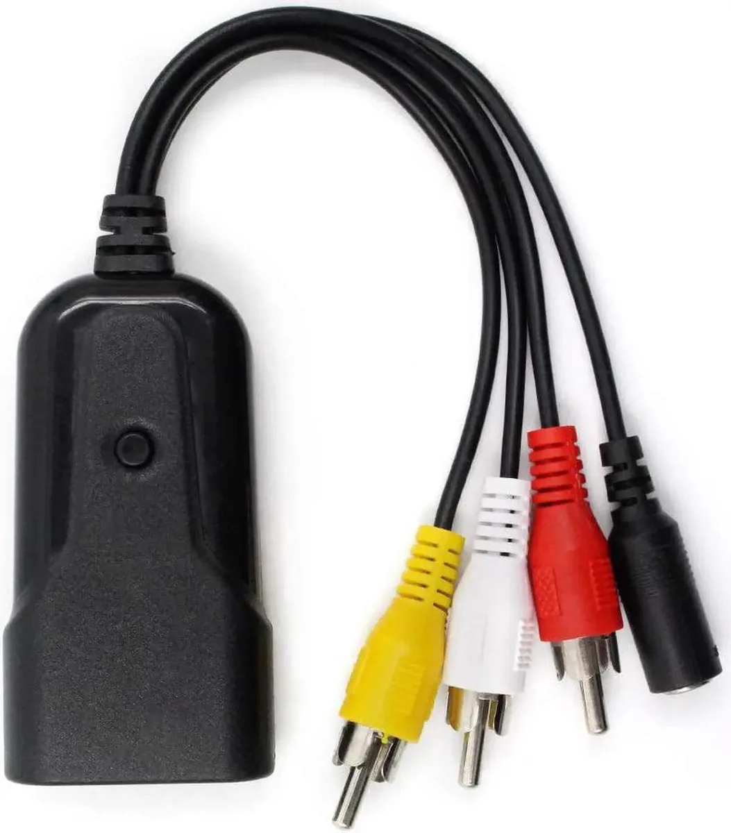 SMUGDESK SMUGDESK RCA AV to HDMI Composite Video Converter 1080P with Power Supply — product photo