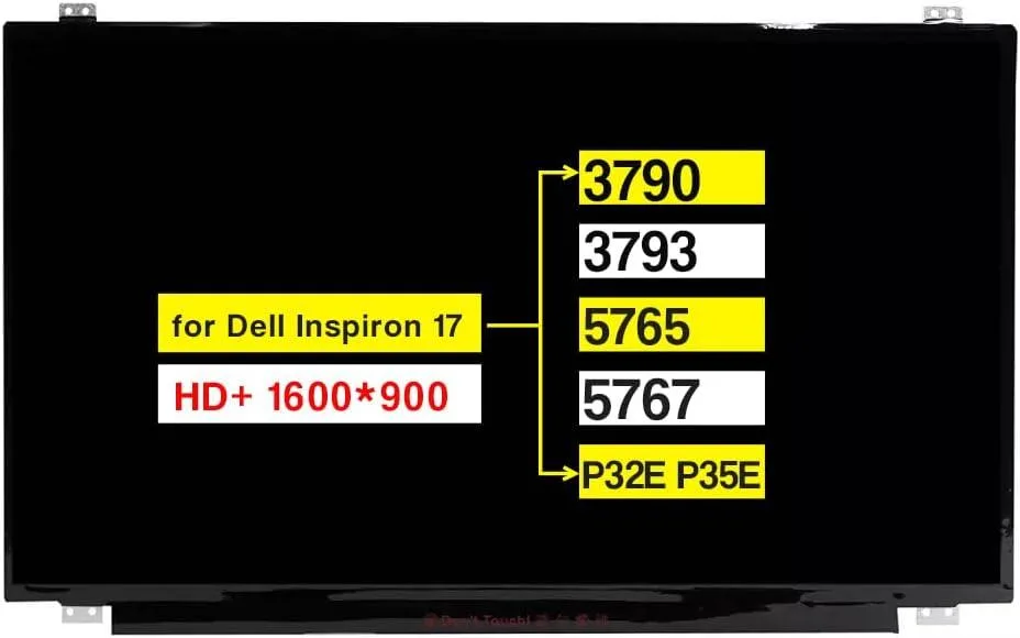 NUOLAISUN NUOLAISUN NT173WDM-N21 17.3" laptop screen HD+ 1600×900 30-pin 60 Hz — product photo
