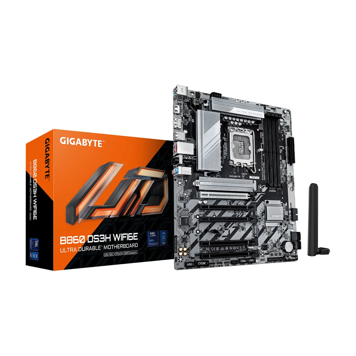GIGABYTE GIGABYTE B860 DS3H WIFI6E Intel motherboard — product photo