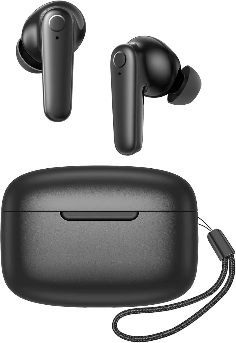 MAONO MAONO Wireless Earbuds Bluetooth 5.4 60H Playtime 13.2mm Drivers Black — product photo