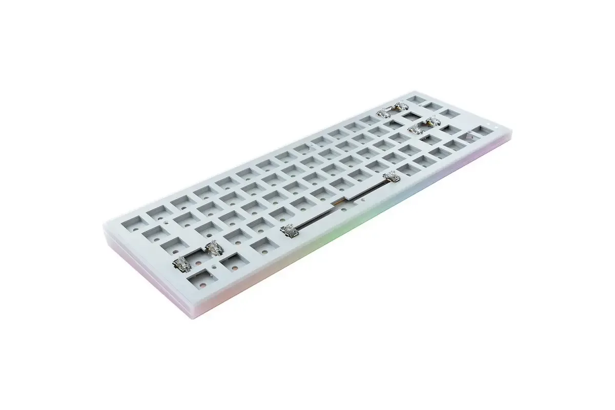 xtrfy xtrfy K5 RGB 65% Barebone Gaming Keyboard White — product photo