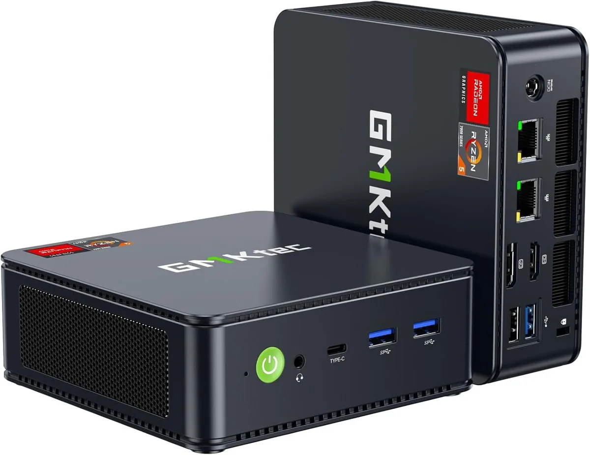 GMKtec GMKtec M6 Ultra 32GB 1TB Ryzen 5 7640HS barebone mini PC — product photo