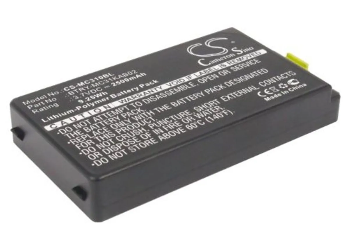 Rectangular lithium-polymer battery pack, dark finish, compact size