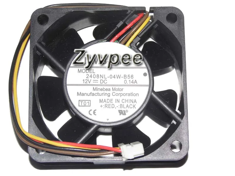 Zyvpee Zyvpee 2408NL-04W-B56 T01 60x20mm 4-pin case fan — product photo