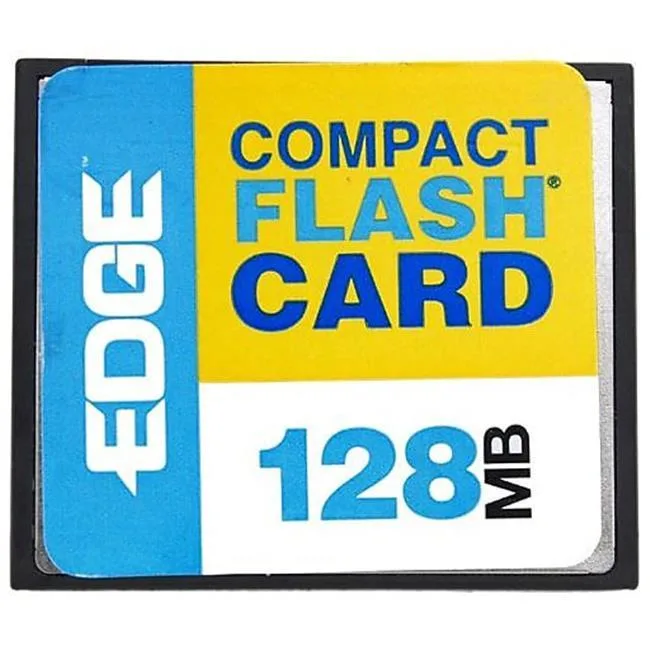 EDGE Tech PE179465 128MB CompactFlash memory card