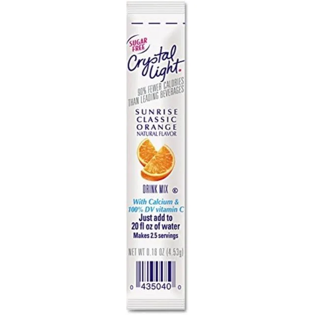 Crystal Light Crystal Light Sunrise Orange Drink Mix 30 Count 0.16oz — product photo