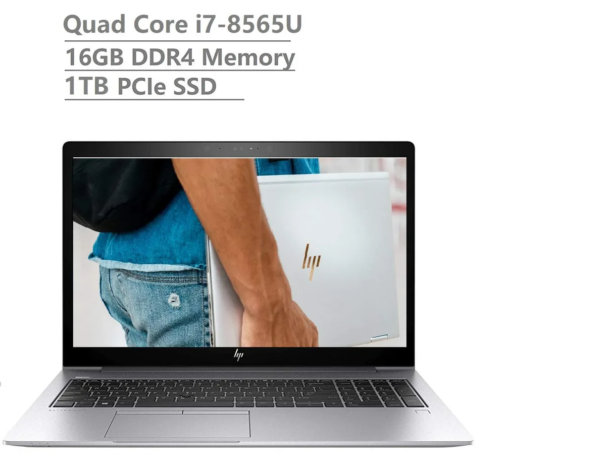 HP HP EliteBook 850 G6 laptop i7-8565U 16GB 1TB SSD 15.6" FHD — product photo