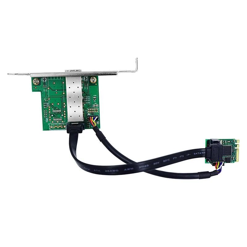 LR-LINK LR-LINK LRES2212PF-SFP M.2 A+E Key Gigabit SFP Network Card — product photo