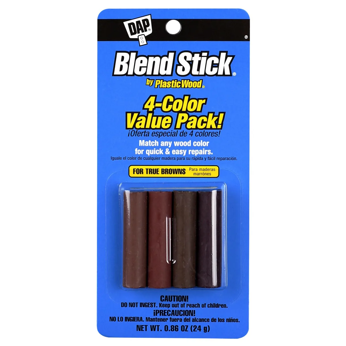 D.A.P. D.A.P. Blend Sticks True Browns .86 oz 4-pack 7079804102 — product photo