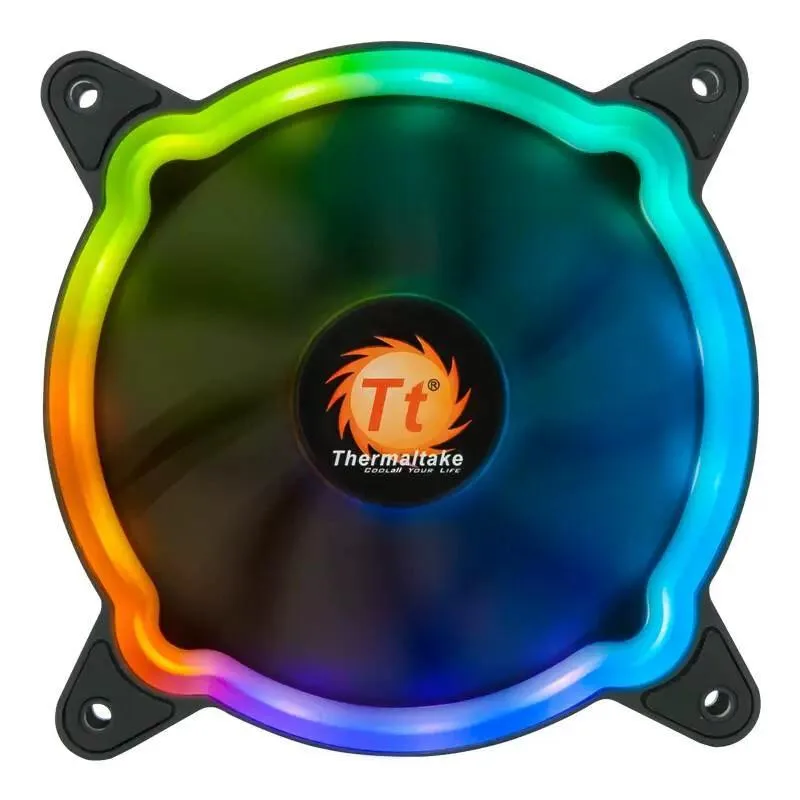 NO. NO. Linglong 12 cm ARGB hydraulic fan 1300 rpm 26.9 dB — product photo