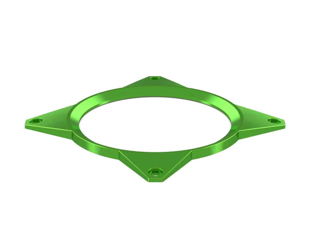 PrimoChill PrimoChill 120mm Aluminum Fan Cover SX Toxic Candy diy cooling — product photo