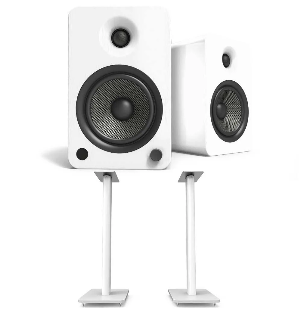 Kanto Kanto YU6MW 200W Bookshelf Speakers Pair with 26" Stands — product photo