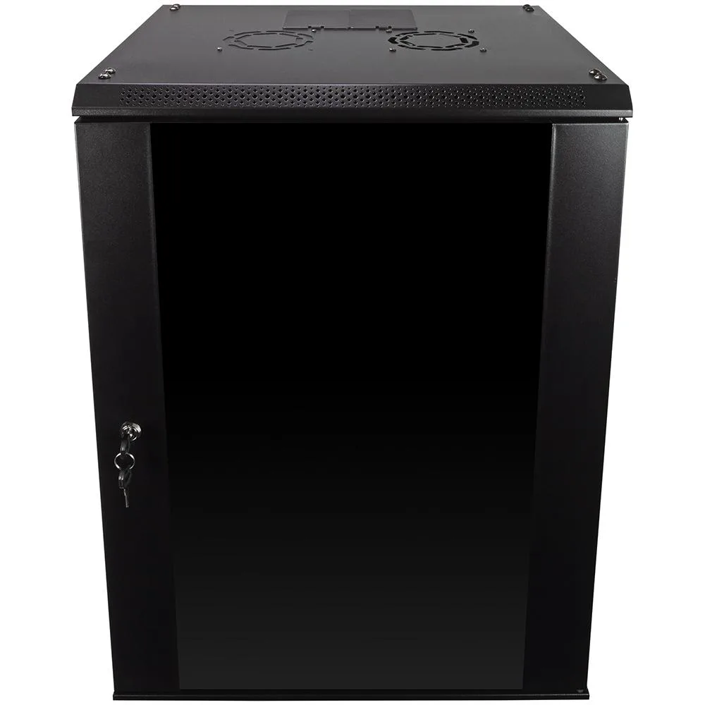 NavePoint NavePoint 15U Wall Mount Server Cabinet 450mm Depth Fan — product photo
