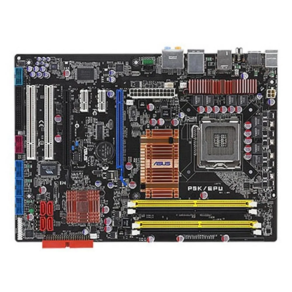 ASUS ASUS P5K EPU Intel P35 LGA 775 DDR2 8GB ATX motherboard — product photo
