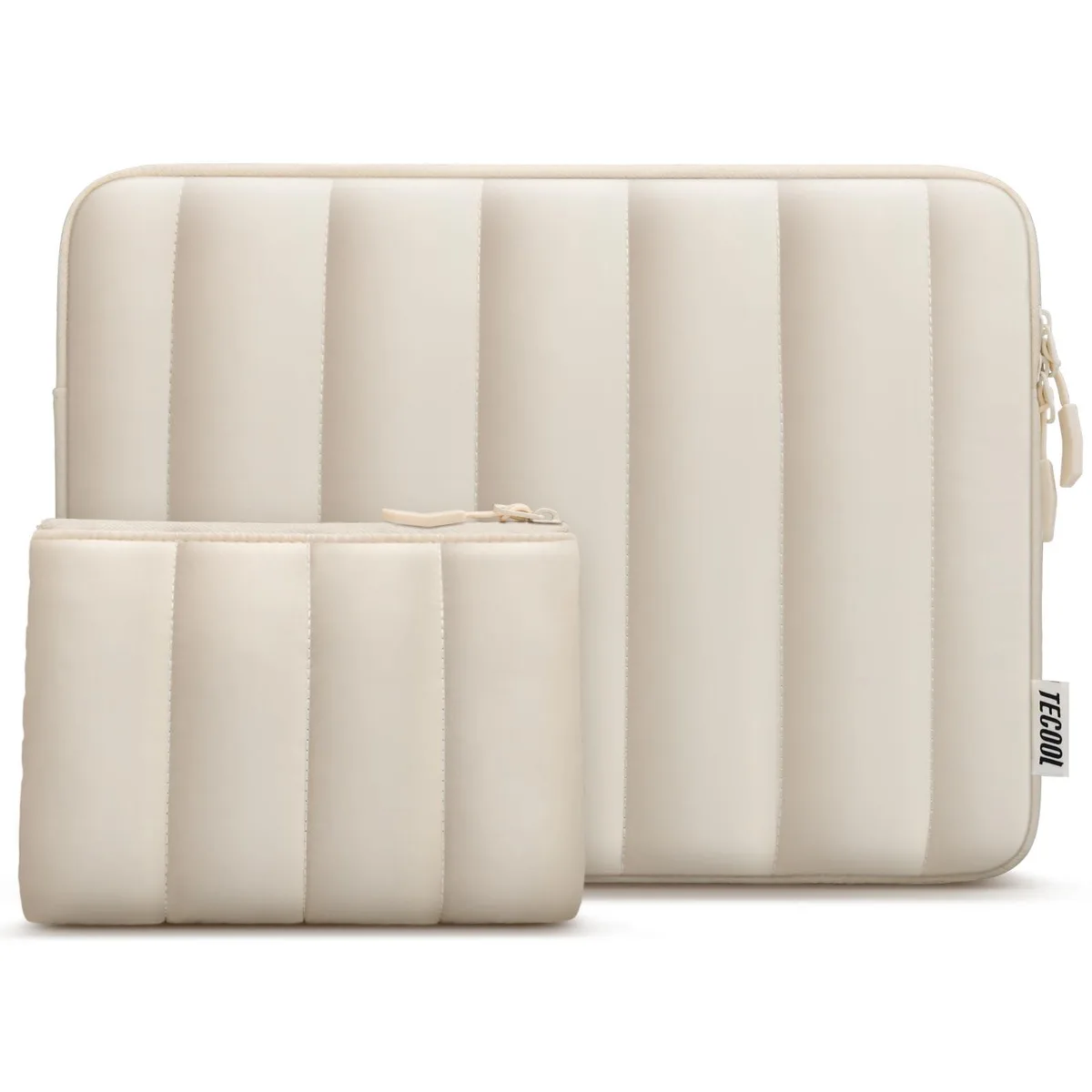 TECOOL A2918 14 inch laptop case Beige — product photo