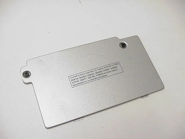 Silver memory door cover for Dell Latitude X300