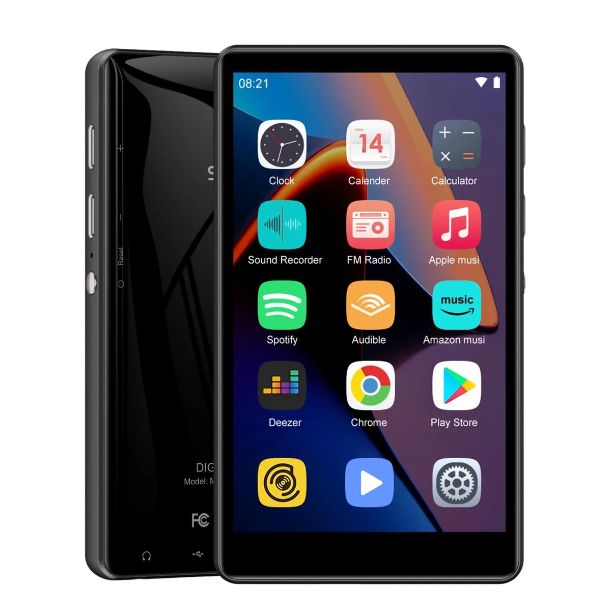  SWOFY M503Pro 80GB MP3 Player 4.0" Touch Screen Black — product photo
