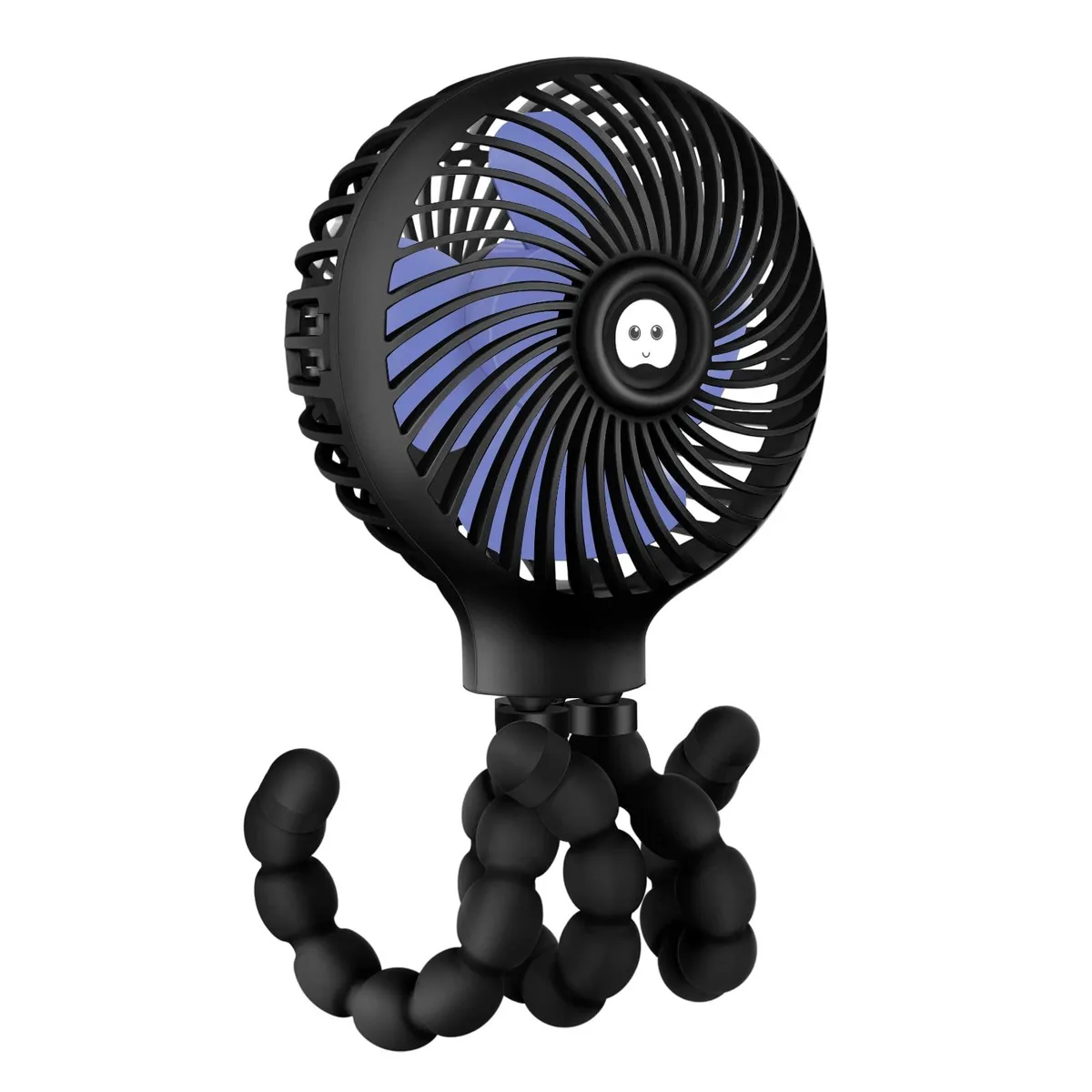  TRELC Mini Stroller Fan 4000mAh 19H Black — product photo