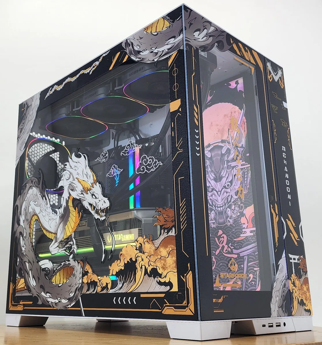 Custom Custom Ryzen 7 9800X3D 32GB DDR5 2TB NVME 5070 Ti gaming PC — product photo