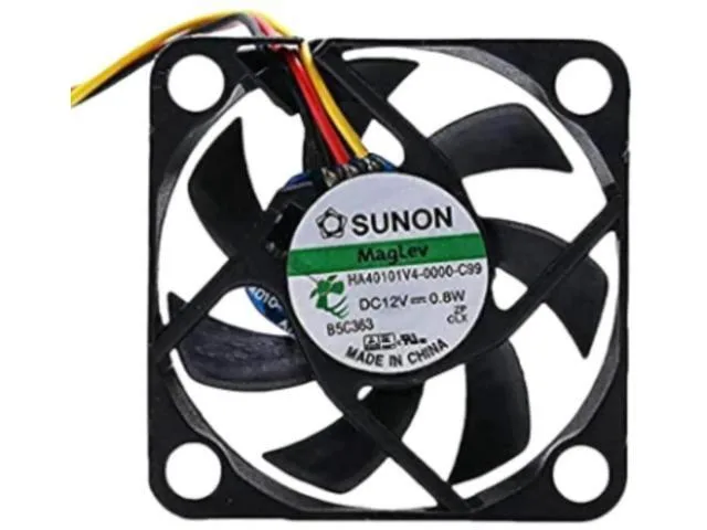TSUJ TSUJ 2 in 1 accessory for HA40101V4-0000-C99 12V 0.8W 40X40X10MM 3-wire cooling fan — product photo