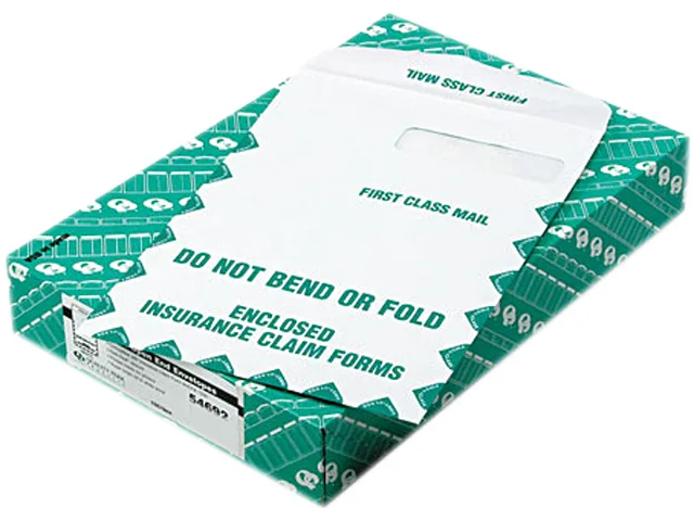 Quality Park Quality Park 54692 Redi-Seal Insurance Envelope, White, 100/Box — foto del producto