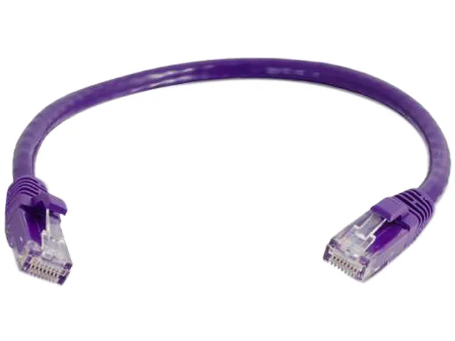 Cables To Go Cables To Go 04029 Cat6 network ethernet cable 9 ft purple — product photo
