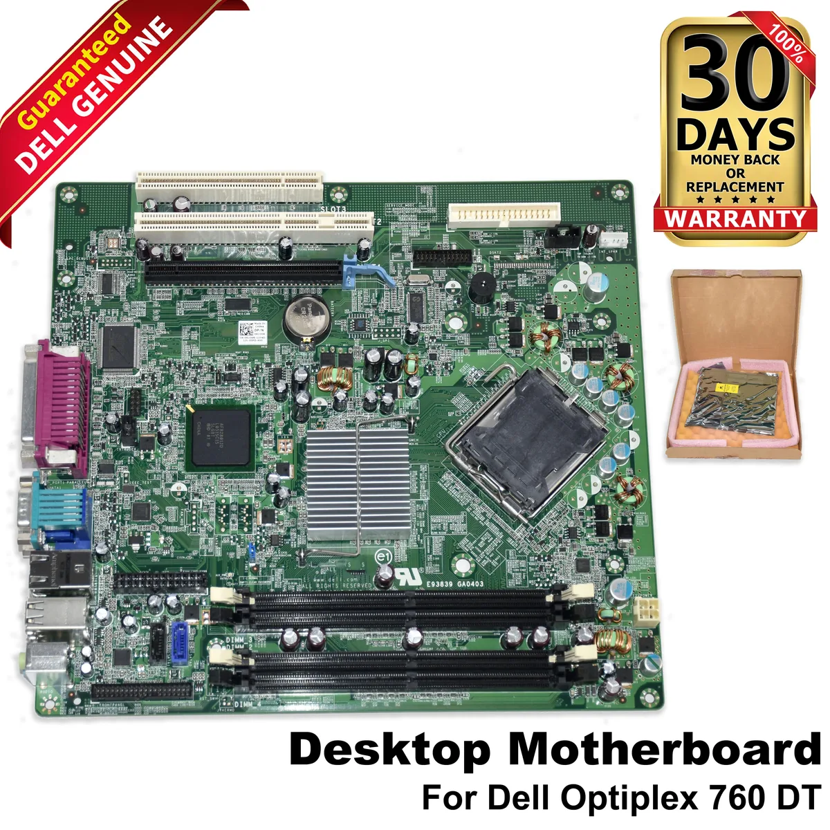 DELL DELL Optiplex 760 DT Motherboard R230R LGA775 DDR2 laptop replacement part — product photo
