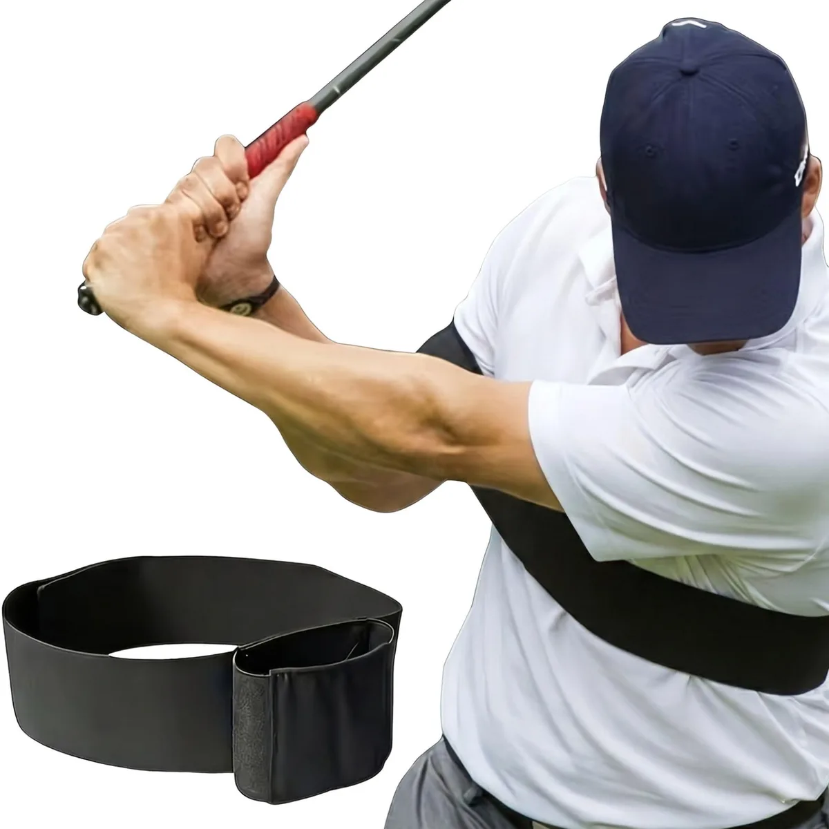  Golf Swing Training Aid 83.5cm Black — product photo