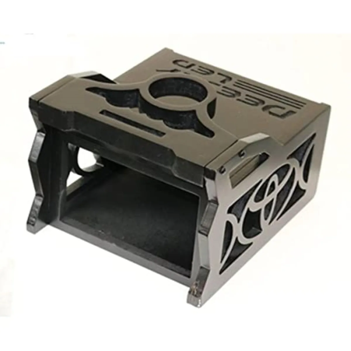 Deejay LED Deejay LED 1 DIN Space Plus 2 EQ Wooden Controller Case Black Toyota Style — product photo