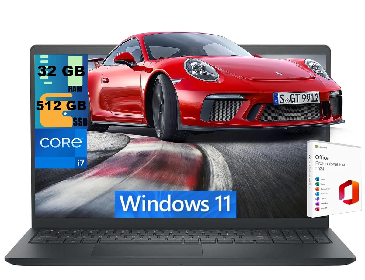 DELL DELL Inspiron 15 laptop i7-1355U 32GB 512GB 15.6 FHD Touch — product photo
