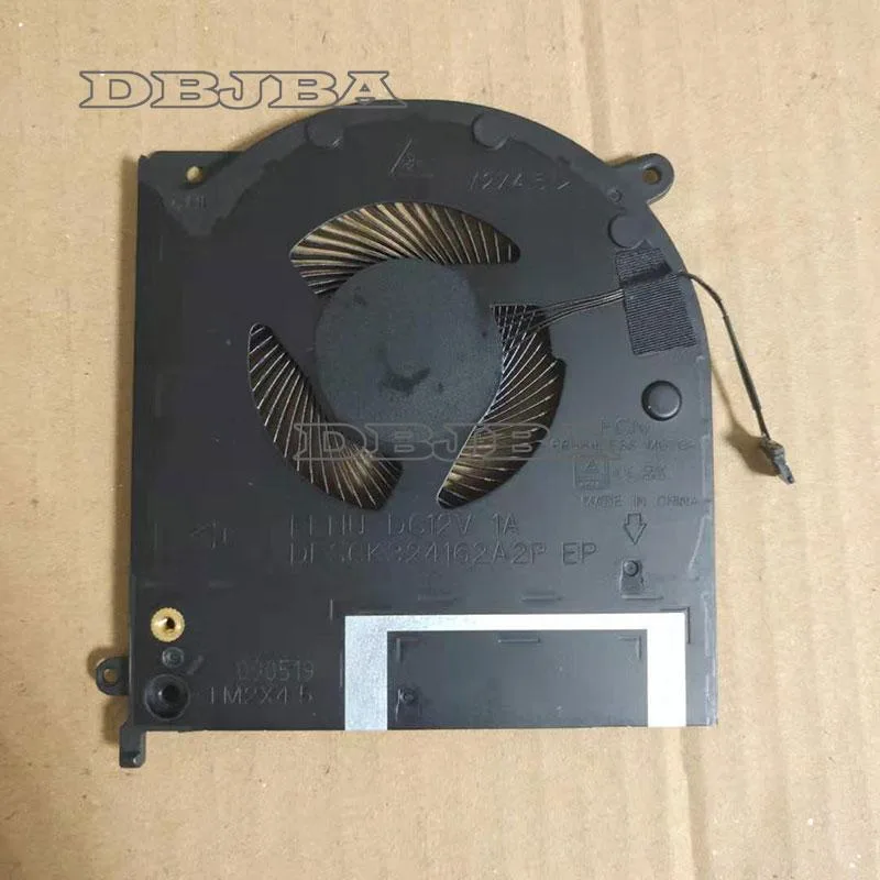 A black laptop GPU cooling fan with wire connector