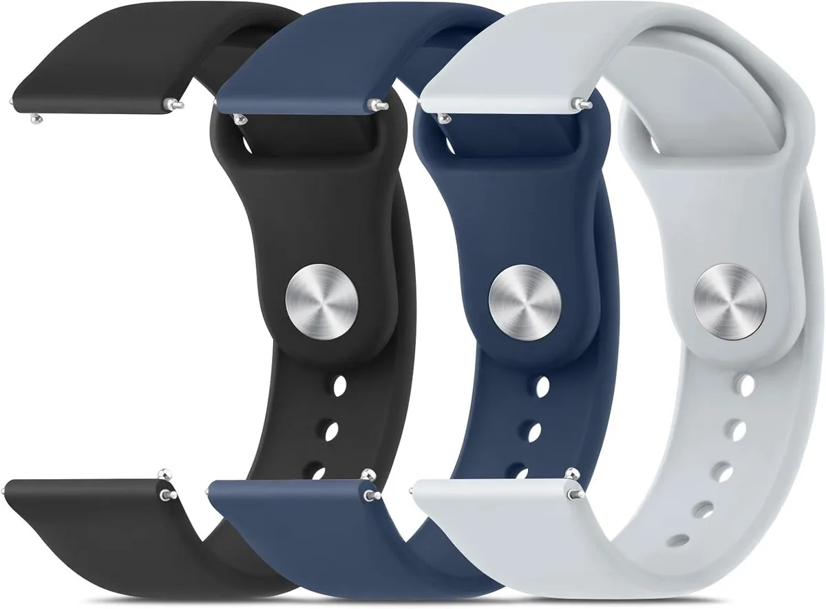 ETEIZU ETEIZU 22mm Silicone Watch Band for Veryfit IDW13/16/19/26/28 — product photo