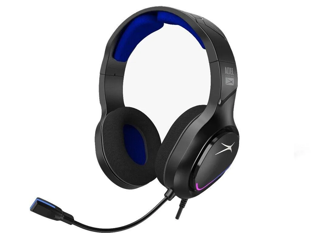 Altec Lansing Altec Lansing ALGH9603/led Wired Gaming Headset 50mm 3.5mm/USB RGB Black — product photo