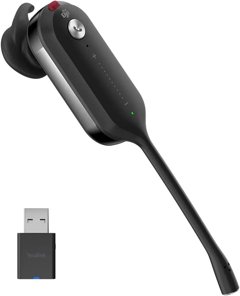 Yealink Network Technology Co., Ltd Yealink WH63 Wireless DECT Headset with Dongle 100m 8h — product photo