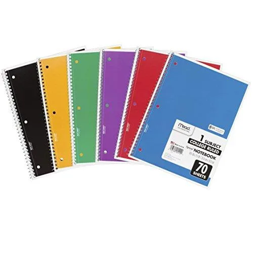 Mead Products Mead Products MEA73065 Planner 6 Pack 70 Pages 73065 — product photo
