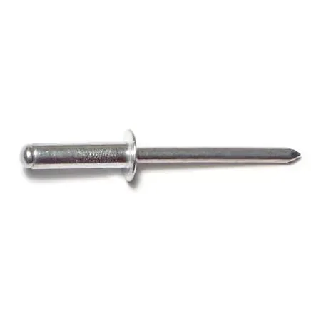 MIDWEST FASTENER CORP MIDWEST FASTENER CORP 51078 Blind Rivet Dome Head 3/16 in Dia 1/2 in L Aluminum hardware — product photo