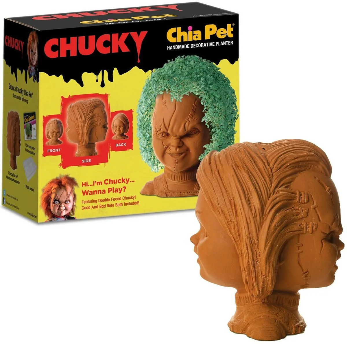 Joseph Enterprises Joseph Enterprises CP983A1 Chucky Planter 7.25 x 4.5 — product photo