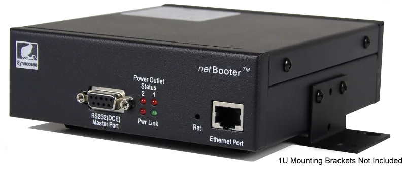Synaccess Networks Synaccess Networks NP-02B Switched PDU, 2 Outlets, 13A, 50/60Hz, RS-232 — product photo
