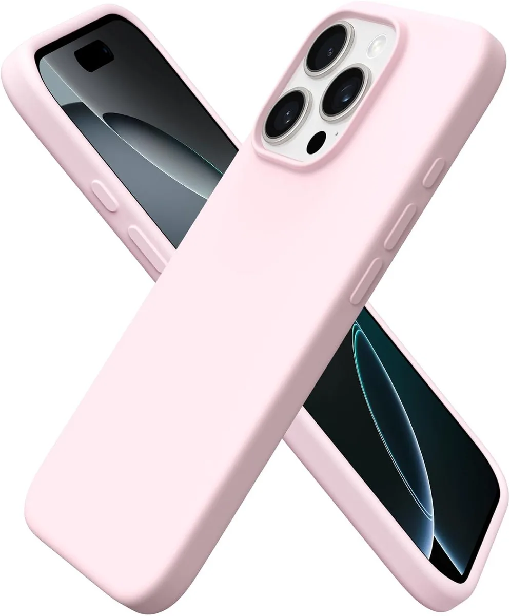 Transcend Transcend iPhone 16 Pro Case 6.3 Liquid Silicone Chalk Pink — product photo