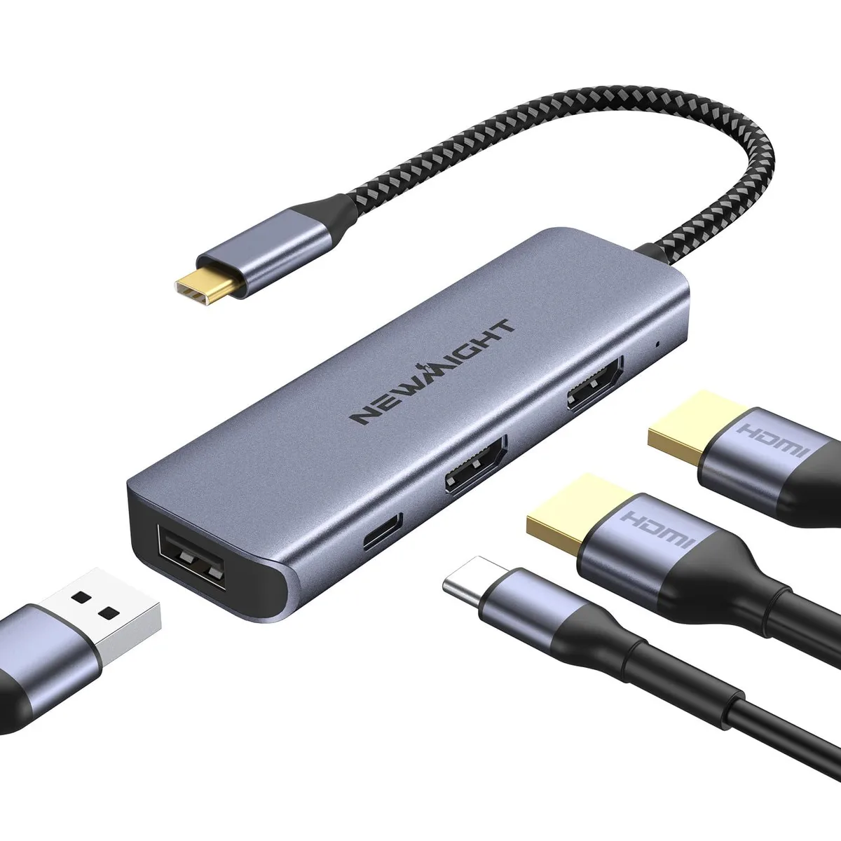  Belkin Newmight dual 4-in-1 docking station — product photo