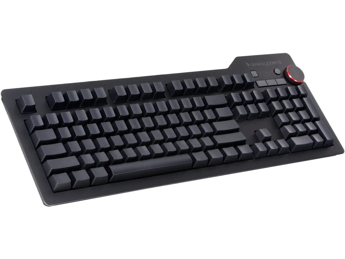 Das Keyboard Das Keyboard 4 Ultimate DASK4ULTMBLU Mechanical Keyboard Cherry MX Blue — product photo