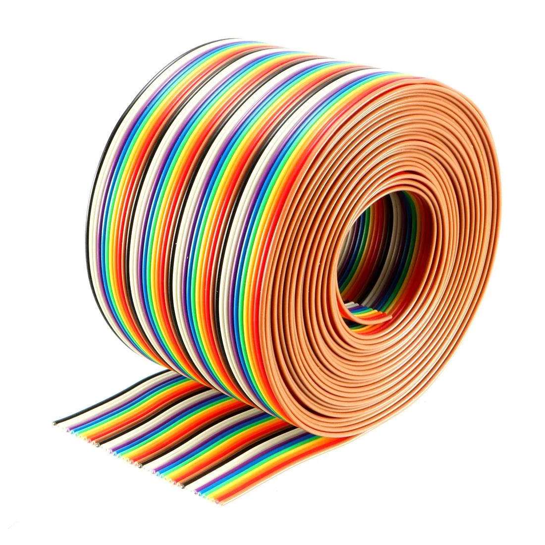 Unique-Bargains Unique-Bargains 40P Rainbow IDC Ribbon Cable 1.27mm Pitch 4m — product photo