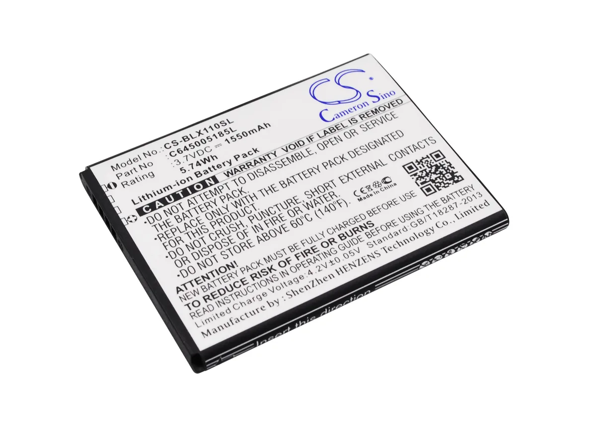 Cameron & Co Cameron & Co DS-CS-BLX110SL cell phone battery 3.7V 1.55Ah — product photo