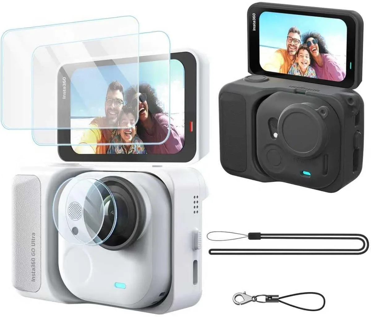 BONAEVER BONAEVER Silicone Case Kit for Insta360 GO Ultra — product photo