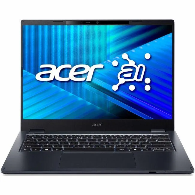 Acer America Acer America NX.BNKAA.003 TravelMate P4 14 14.0" WUXGA 60Hz Core Ultra 5 225U 16GB 512GB NVMe Blue — product photo
