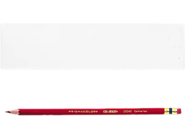 Prismacolor Prismacolor 20045 Col-Erase Pencil Carmine Red Dozen — product photo